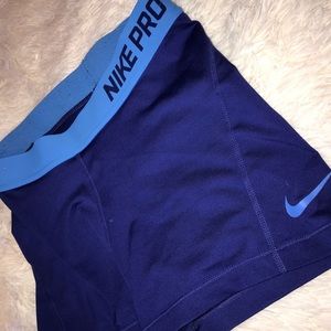 Nike Pro spandex shorts